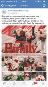 Оформление свадьбы