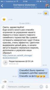 Оформление свадьбы